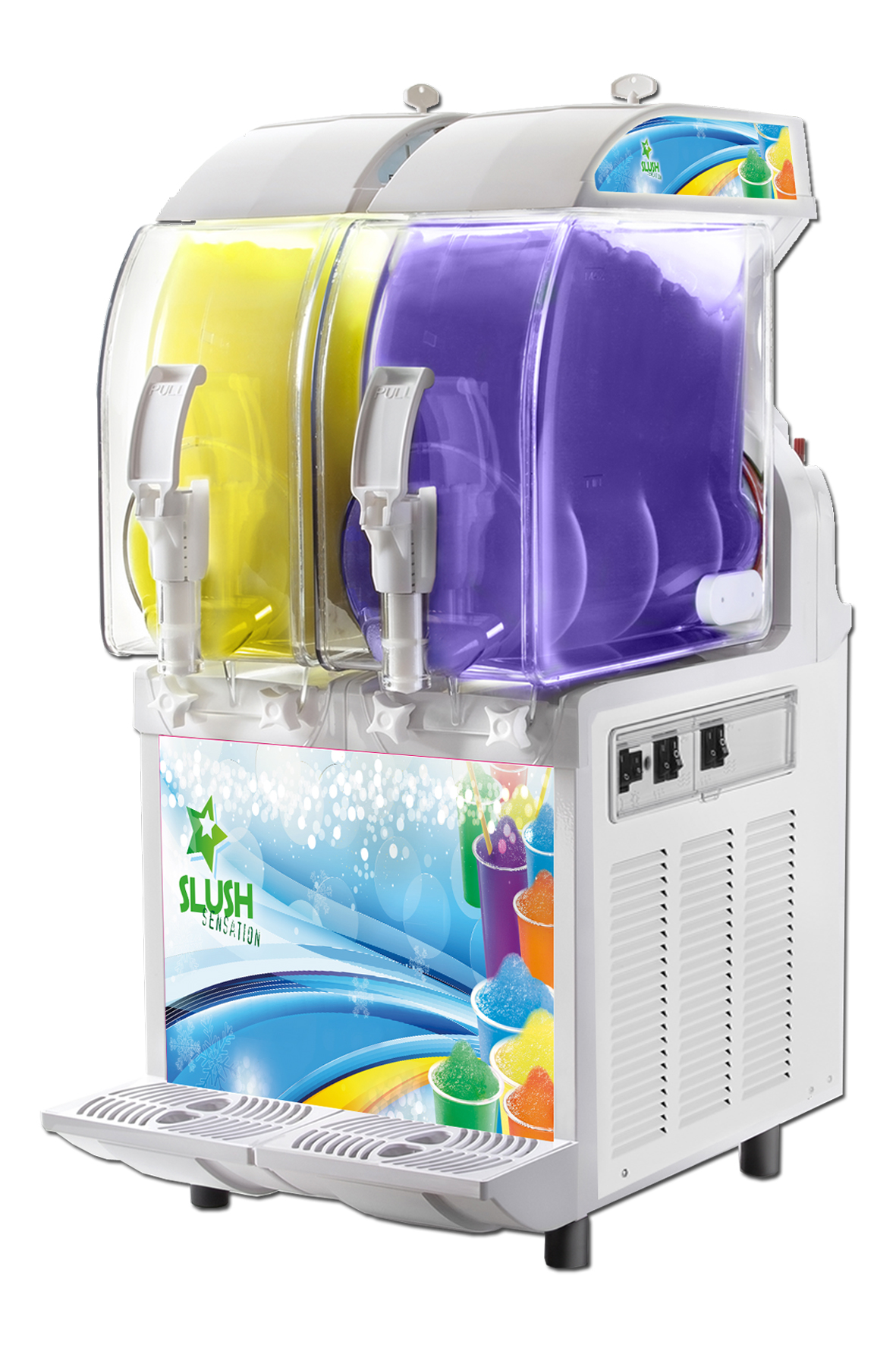 Kleren halfgeleider petticoat Slush machine kopen of huren? | Van single tot multi-color machine(s)